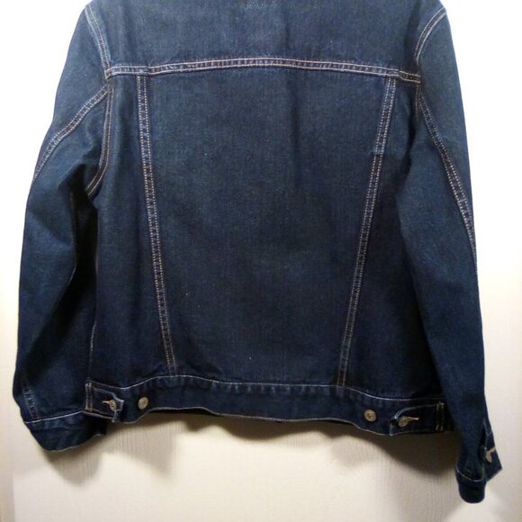 NWOT Arizona Jean Company Denim Jacket Large - Picture 5 of 9